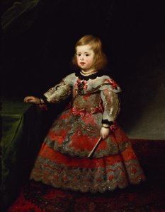 De Infanta Maria Margarita van Oostenrijk als kind door Diego Velázquez